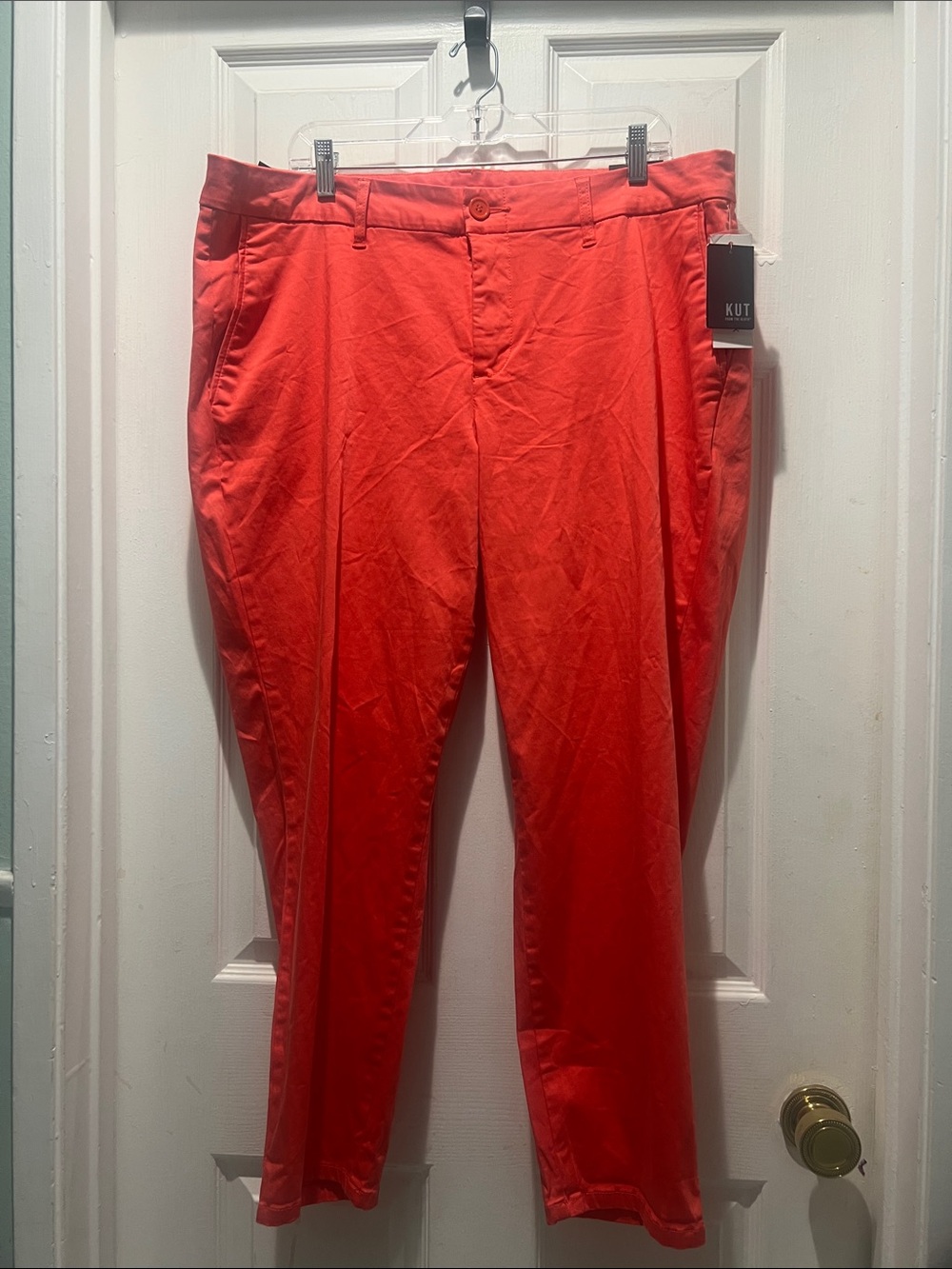 Kut from the Kloth Coral Chino Pants - Picture 1 of 4